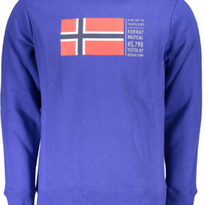 NORWAY 1963 FELPA SENZA ZIP UOMO BLU
