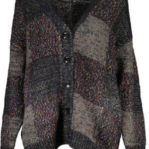 DESIGUAL CARDIGAN DONNA NERO
