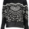 DESIGUAL MAGLIONE DONNA NERO