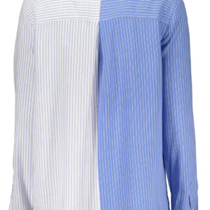 DESIGUAL CAMICIA MANICHE LUNGHE DONNA AZZURRO