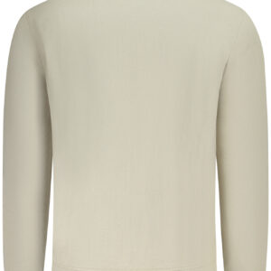 BOSS FELPA CON ZIP UOMO BEIGE