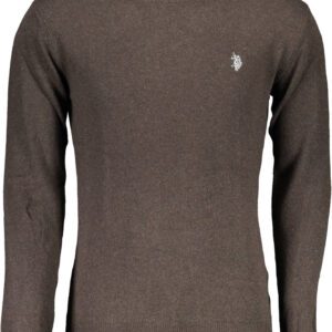 U.S. POLO MAGLIONE UOMO MARRONE