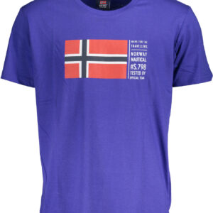 NORWAY 1963 T-SHIRT MANICHE CORTE UOMO BLU