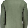 NORWAY 1963 FELPA CON ZIP UOMO VERDE