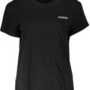 PATRIZIA PEPE T-SHIRT MANICHE CORTE DONNA NERO
