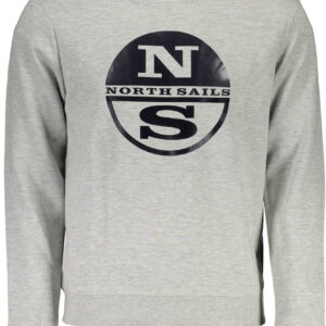 NORTH SAILS FELPA SENZA ZIP UOMO GRIGIO