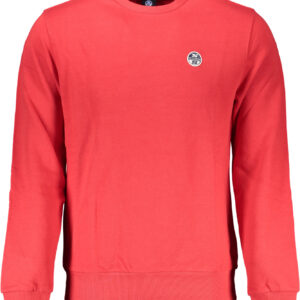 NORTH SAILS FELPA SENZA ZIP UOMO ROSSO