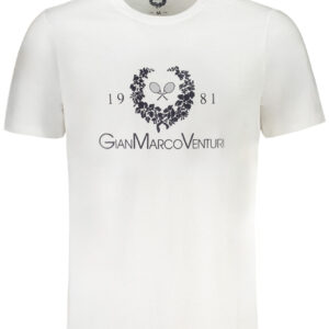 GIAN MARCO VENTURI T-SHIRT MANICHE CORTE UOMO BIANCO