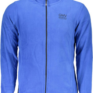 GIAN MARCO VENTURI FELPA CON ZIP UOMO BLU