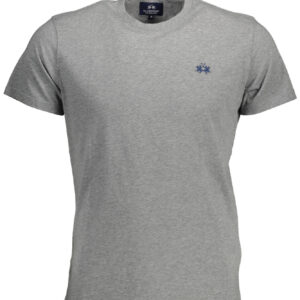 LA MARTINA T-SHIRT MANICHE CORTE UOMO GRIGIO