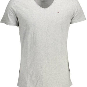 TOMMY HILFIGER T-SHIRT MANICHE CORTE UOMO GRIGIO