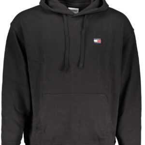 TOMMY HILFIGER FELPA SENZA ZIP UOMO NERO