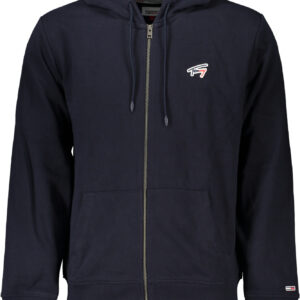 TOMMY HILFIGER FELPA CON ZIP UOMO BLU