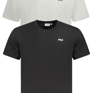 FILA T-SHIRT MANICHE CORTE UOMO NERO