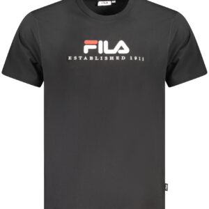 FILA T-SHIRT MANICHE CORTE UOMO NERO