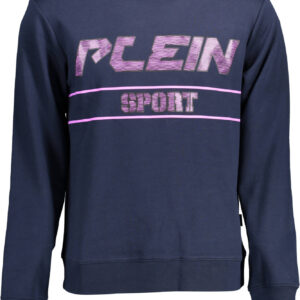 PLEIN SPORT FELPA SENZA ZIP UOMO BLU