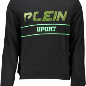PLEIN SPORT FELPA SENZA ZIP UOMO NERO