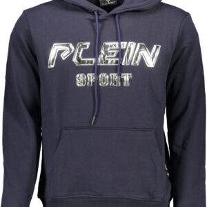 PLEIN SPORT FELPA SENZA ZIP UOMO BLU