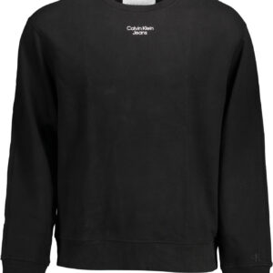CALVIN KLEIN FELPA SENZA ZIP UOMO NERO
