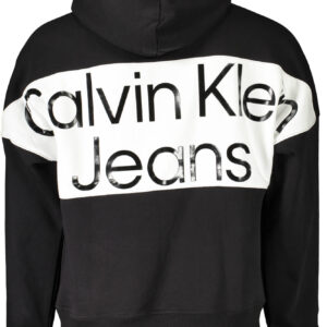 CALVIN KLEIN FELPA SENZA ZIP UOMO NERO