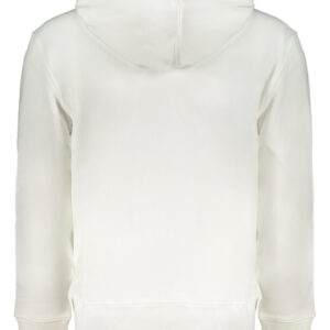 CALVIN KLEIN FELPA CON ZIP UOMO BIANCO