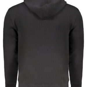 CALVIN KLEIN FELPA CON ZIP UOMO NERO