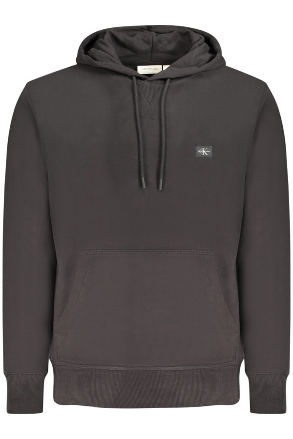 CALVIN KLEIN FELPA SENZA ZIP UOMO NERO