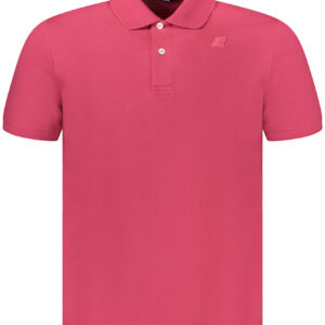 K-WAY POLO MANICHE CORTE UOMO ROSA