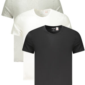 CALVIN KLEIN T-SHIRT MANICHE CORTE UOMO GRIGIO