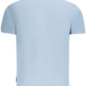 NAPAPIJRI POLO MANICHE CORTE UOMO AZZURRO