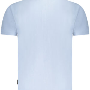 NAPAPIJRI POLO MANICHE CORTE UOMO AZZURRO