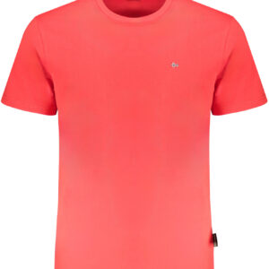 NAPAPIJRI T-SHIRT MANICHE CORTE UOMO ROSSO