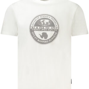 NAPAPIJRI T-SHIRT MANICHE CORTE UOMO BIANCO