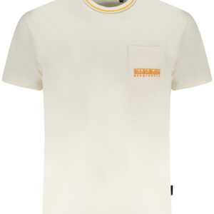 NAPAPIJRI T-SHIRT MANICHE CORTE UOMO BIANCO