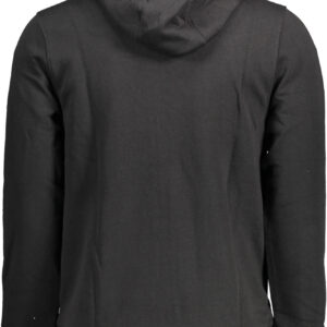 CAVALLI CLASS FELPA CON ZIP UOMO NERO