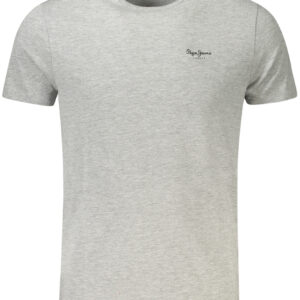 PEPE JEANS T-SHIRT MANICHE CORTE UOMO GRIGIO
