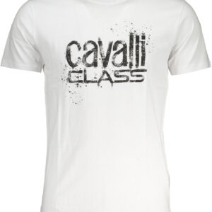 CAVALLI CLASS T-SHIRT MANICHE CORTE UOMO BIANCO