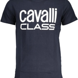CAVALLI CLASS T-SHIRT MANICHE CORTE UOMO BLU