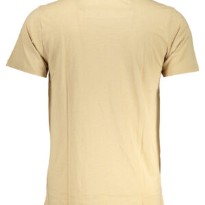 CAVALLI CLASS T-SHIRT MANICHE CORTE UOMO BEIGE
