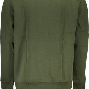 CAVALLI CLASS FELPA SENZA ZIP UOMO VERDE