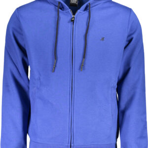 U.S. GRAND POLO FELPA CON ZIP UOMO BLU