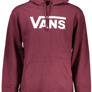 VANS FELPA SENZA ZIP UOMO ROSSO