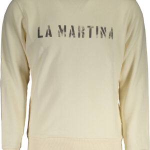 LA MARTINA FELPA SENZA ZIP UOMO BIANCO