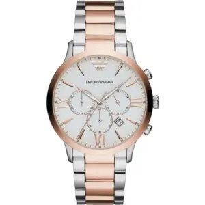 Elegant Two-Tone Timepiece for Men
