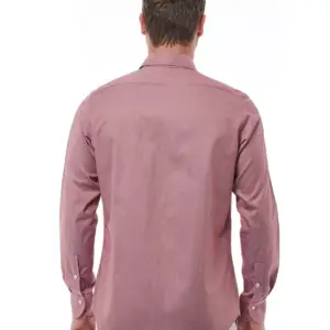Red Cotton Men Shirt