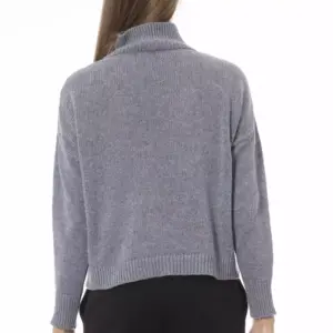 Gray Wool Women Sweater
