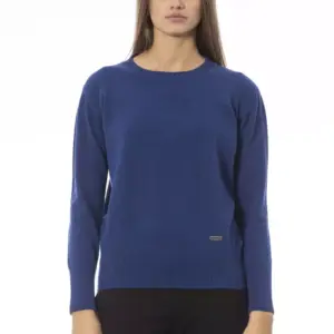 Blue Wool Women's Sweater