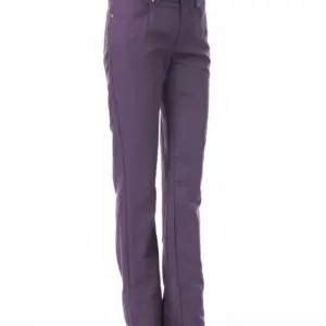 Purple Cotton Women Pant