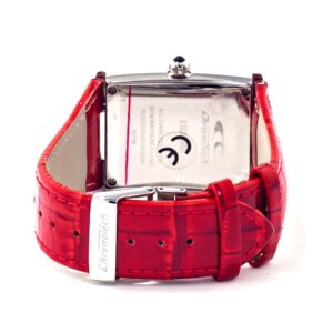 Red Leather Watch