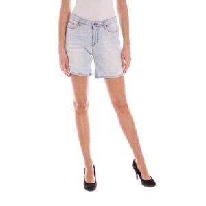 Light Blue Cotton Women Jean